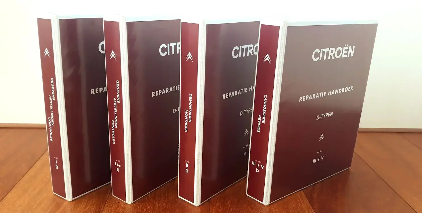 Citroën DS Technische boeken