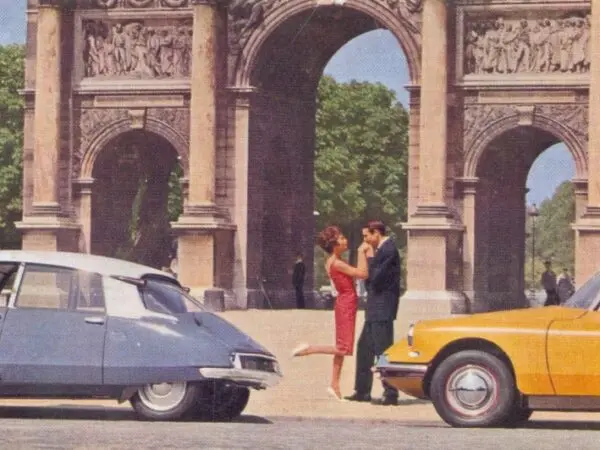 Citroën DS Ansichtkaarten