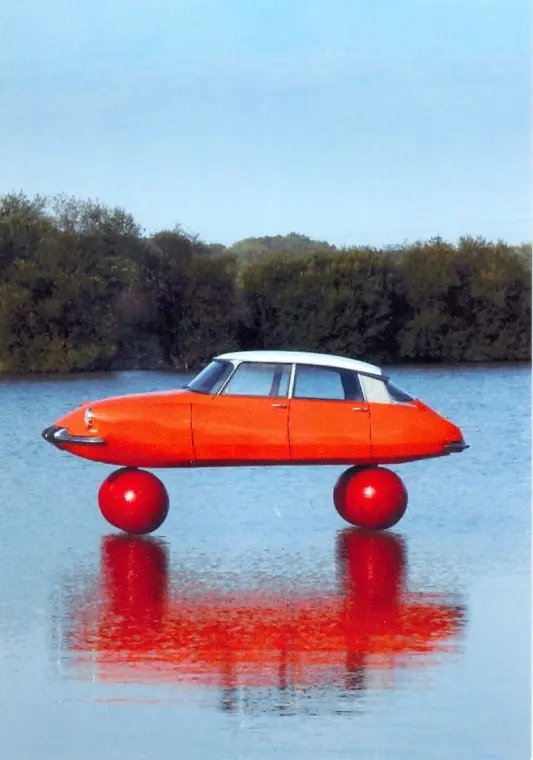 Ansicht "Onze Auto's, een tochtje door de tijd" Citroën DS sur Ballons
