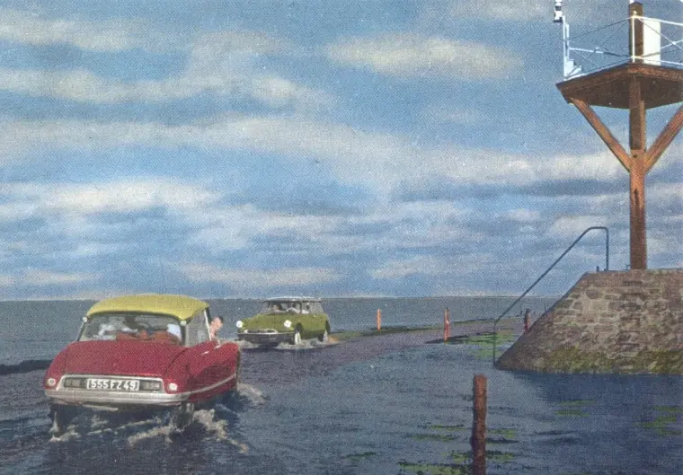 Ansicht "Onze Auto's, een tochtje door de tijd" Passage du Gois