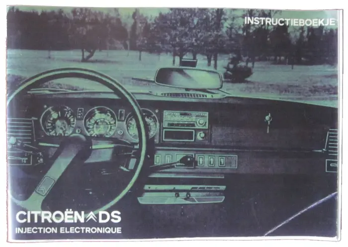 Instructieboekje DS23 IE - december 1972