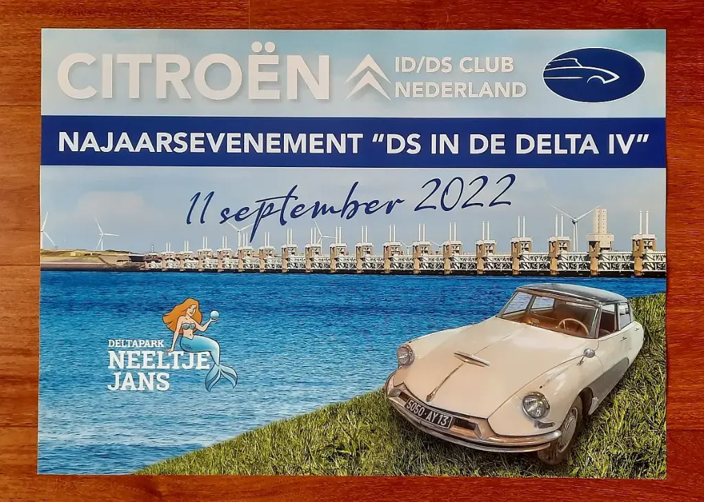 Poster Najaarsevenement "DS in de Delta IV"