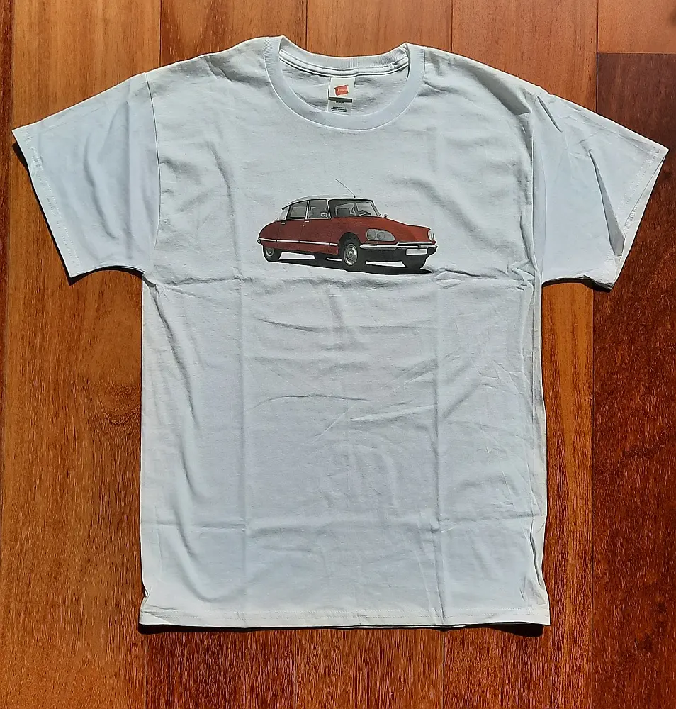 T-shirt Citroën DS, diverse kleuren