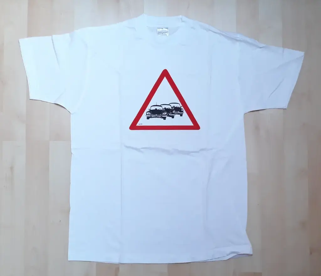 T-shirt DS "Kans op file"