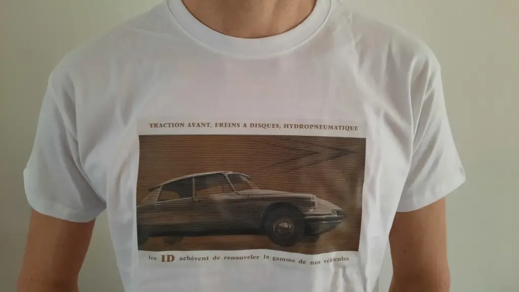 T-shirt ID19 Normale (blauw)
