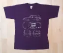 T-shirt Citroën DS Break, ronde hals
