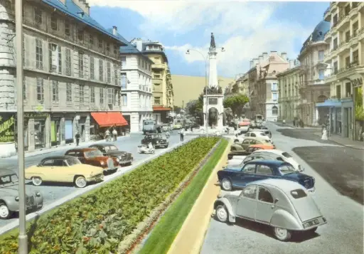 [W15896] Ansicht "Onze Auto's, een tochtje door de tijd" Chambery