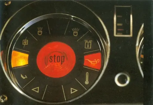 [W15932] Ansicht Citroën DS 1970 "Alarmcentrale"
