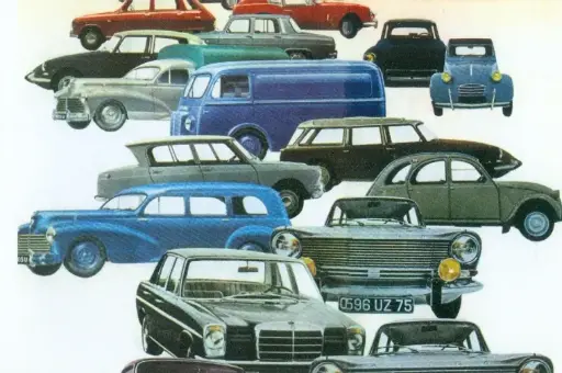 [W15950] Ansicht Citroëns (en tijdgenoten)