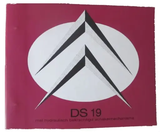 [W15685] Instructieboekje DS19 Hydraulique - april 1963