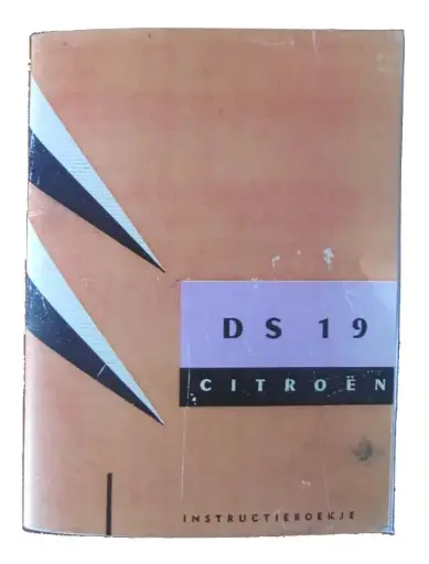 [W15691] Instructieboekje DS19 - eerste neus