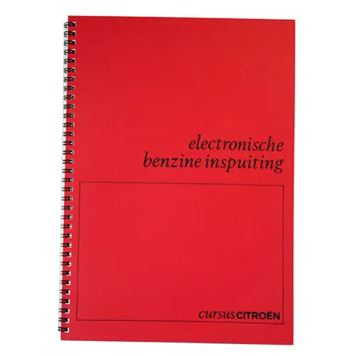 [W01947] Cursus Electronische Benzine-Inspuiting