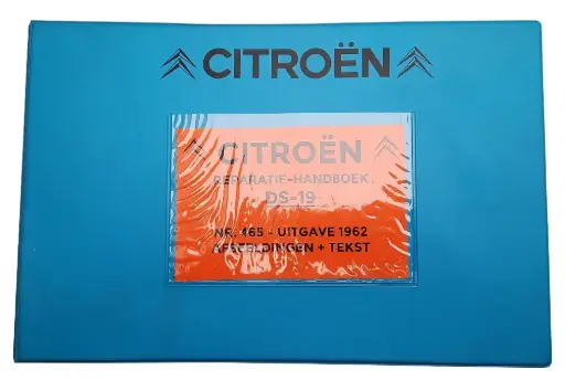 [W15695] No.465: Reparatiehandboek DS19 t/m 1962