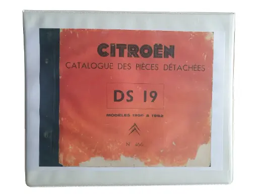 [W15700] No.466: Onderdelenboek DS19 - modellen 1956-1964