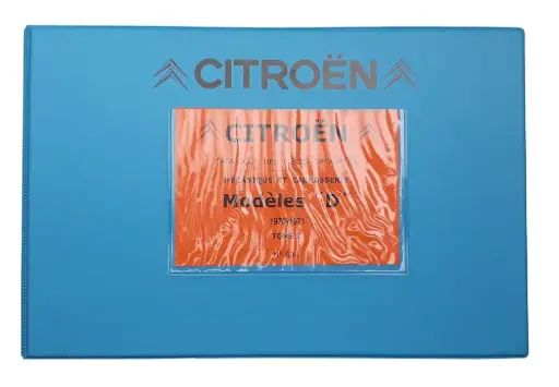 [W15704] No.604-1: Onderdelenboek D-modellen 1970-1971 - Deel 1