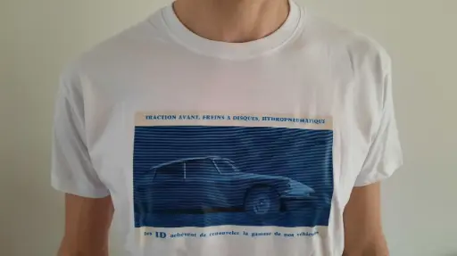 T-shirt ID19 Normale (blauw)