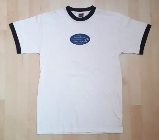 T-shirt logo ID/DS Club, diverse kleuren - Zwart, S