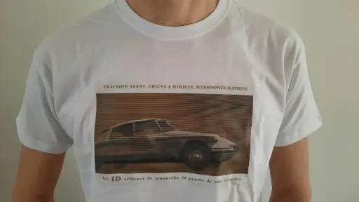 T-shirt ID19 Normale (blauw)